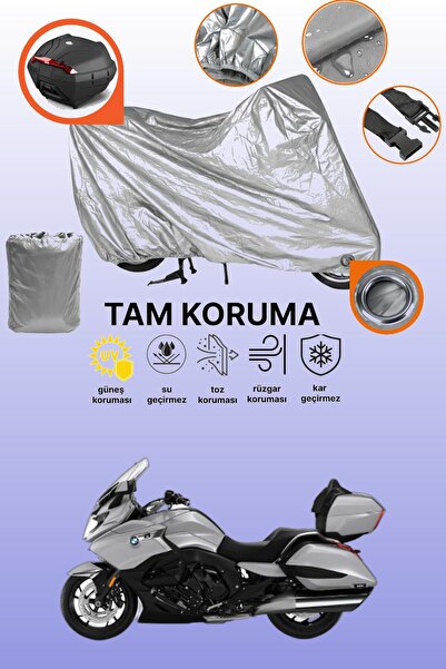 dokaca Gray Lock and Tail Bag Compatible Bmw K 1600 Grand America Compatible ...