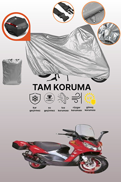 dokaca Gray Rear Bag Compatible Steel Engine Martian 150 Compatible Engine Co...