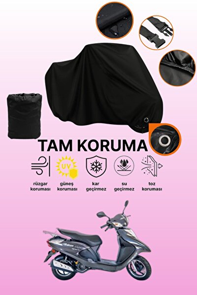 dokaca قماش دراجة نارية متوافق مع فالكون دولفين 100 متوافق مع القفل الأسود