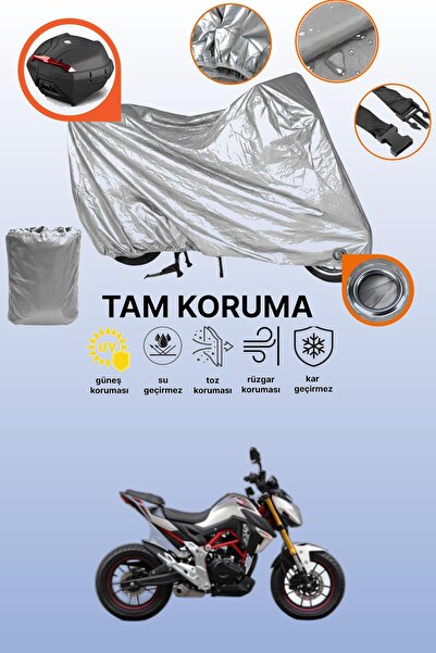 dokaca Gray Lock and Tail Bag Compatible Rks Rnx Plus Compatible Motorcycle T...