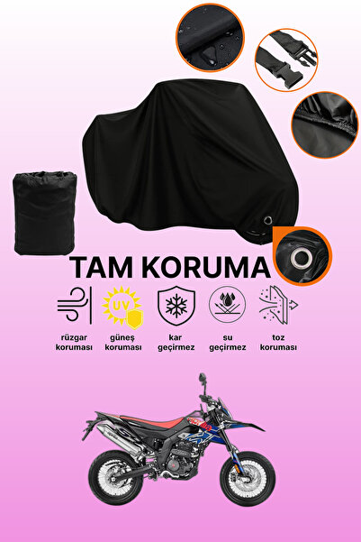 dokaca Black Lock Compatible Aprilia Sx 125 Compatible Motorcycle Tarpaulin, ...