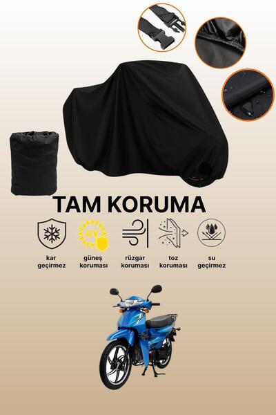 dokaca Black Tail Bag and Lock Incompatible Mondial 100 Sfc Snappy Xi Compati...