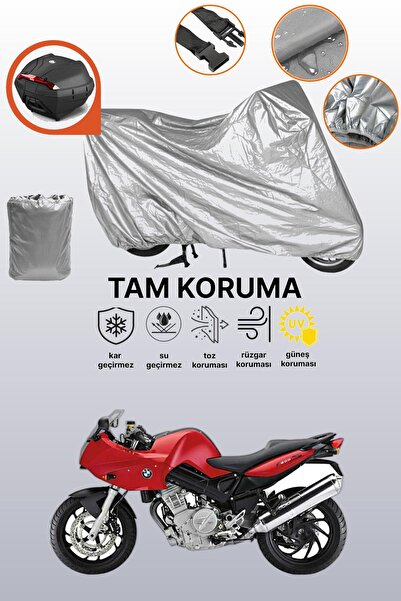 dokaca Gray Rear Bag Compatible Bmw F 800 S Compatible Motorcycle Tarpaulin, ...