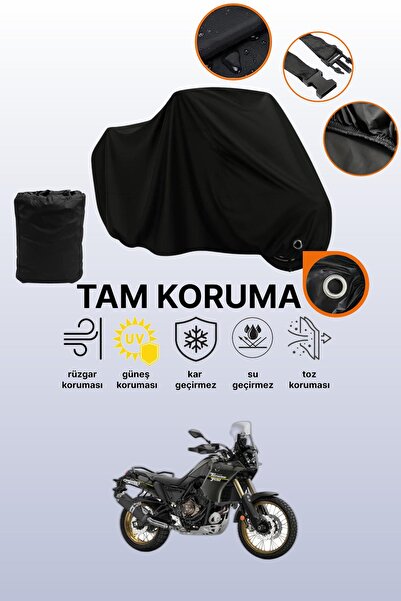 dokaca مظلة دراجة نارية متوافقة مع ياماها تينيري 700 إكسبلور متوافقة مع القفل...