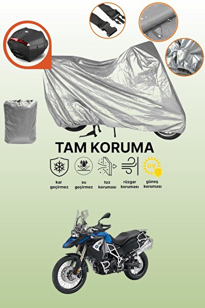 dokaca Gray Rear Bag Compatible Bmw F 800 Gs Adventure Compatible Motorcycle ...