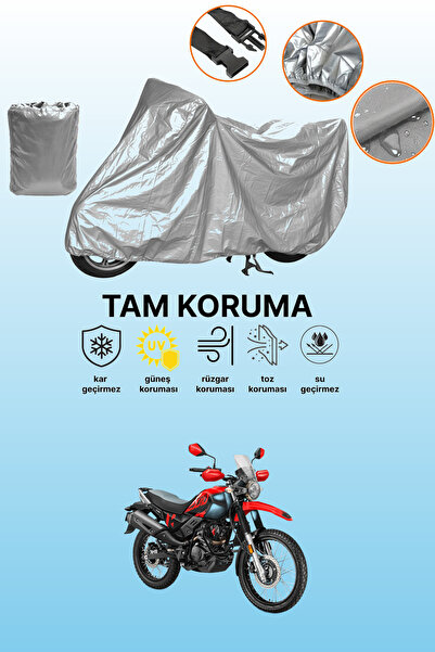 dokaca Gray Hero Xpulse 200 Compatible Motorcycle Cover, Protective Cover, Mo...