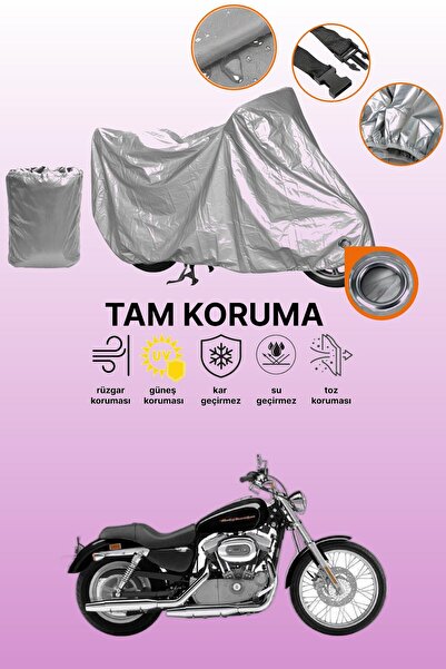 dokaca غطاء محرك متوافق مع هارلي ديفيدسون سبورتستر كاستم XL883C، غطاء واقي