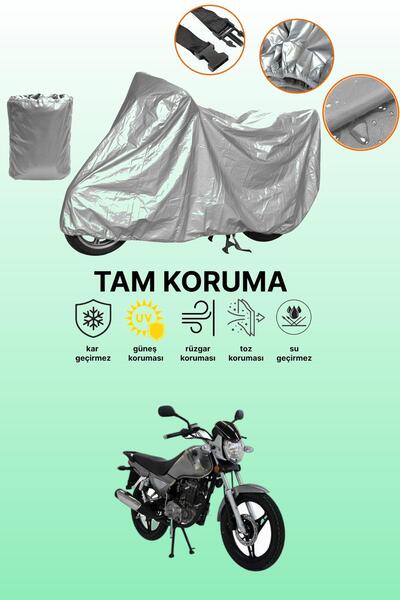 dokaca Gray Mondial 125 Mc Roadracer Compatible Motorcycle Tarpaulin, Protect...