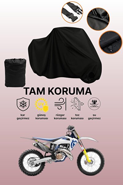 dokaca Black Husqvarna Tc 50 Compatible Engine Cover, Protective Cover, Motor...