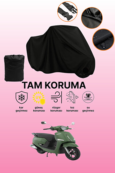 dokaca Black Mondial 50 Exon Compatible Engine Cover, Protective Cover, Motor...
