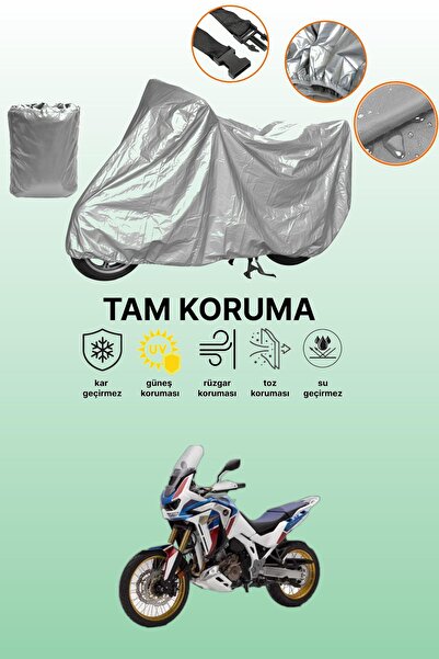 dokaca غطاء دراجة نارية رمادي اللون متوافق مع هوندا CRF1100L أفريكا توين DCT،...