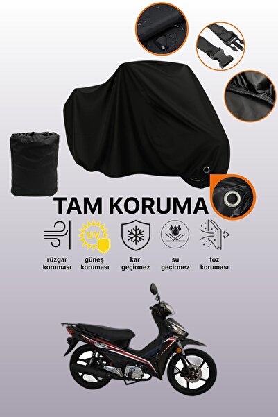 dokaca غطاء دراجة نارية متوافق مع كوبا ريز 100، غطاء واقي متوافق مع حقيبة الخ...