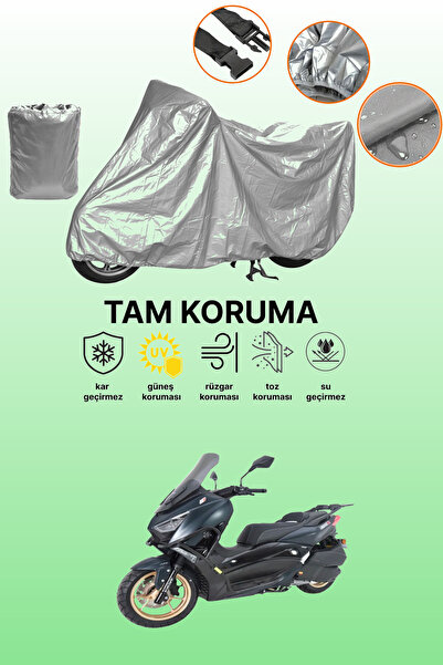 dokaca Gray Rear Bag and Lock Mismatched Arora Max-T Compatible Motorcycle Ta...