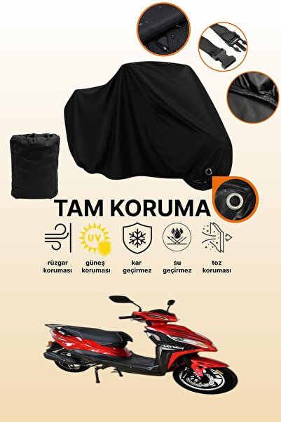 dokaca غطاء دراجة نارية متوافق مع Arora Verano AR 125-25 من Black Lock، غطاء ...