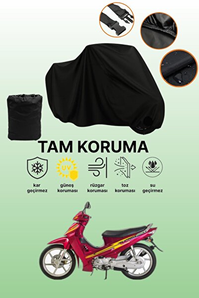 dokaca غطاء محرك متوافق مع Black Kanuni Elite 100، غطاء واقي، غطاء دراجة نارية