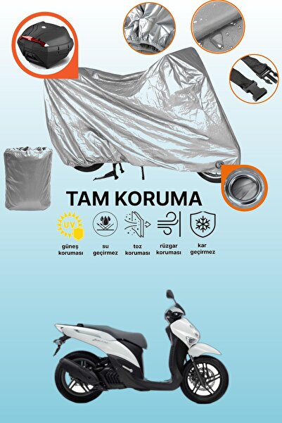 dokaca غطاء حماية رمادي اللون متوافق مع ياماها إكسينتر 150، غطاء حماية للدراجات النارية