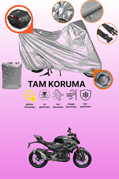 dokaca غطاء دراجة نارية متوافق مع CFmoto 450NK، غطاء حماية متوافق مع دراجة نا...