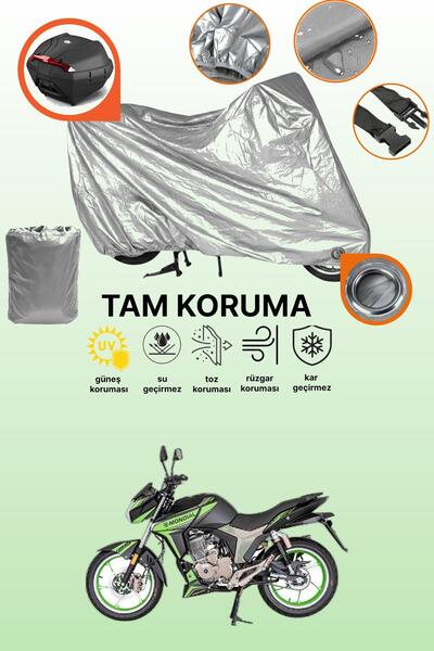 dokaca Gray Lock and Tail Bag Compatible Mondial Kd 125 F Compatible Motorcyc...