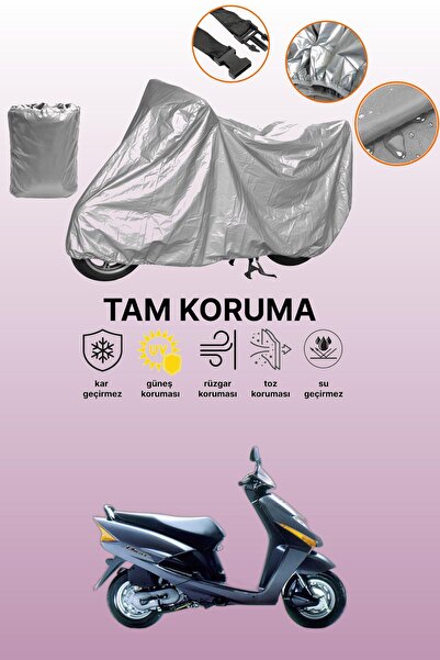 dokaca حقيبة خلفية رمادية اللون وقماش دراجة نارية متوافق مع هوندا بيت