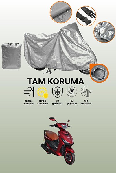 dokaca غطاء محرك متوافق مع يوكي YB50QT-3 كاسبر، غطاء واقي، لون رمادي