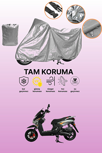 dokaca Gray Altai F1Max Pro 50 Compatible Motorcycle Cover, Protective Cover,...
