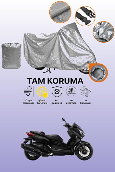 dokaca Gray Lock Compatible Yamaha X-Max 300 Iron Max Abs Compatible Motorcyc...