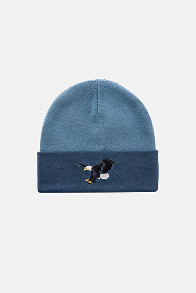 WWF Market Beretă tricotată Eagle Knitwear - Albastru