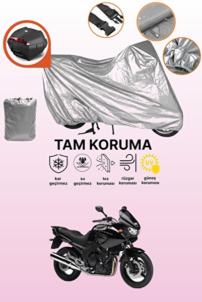 dokaca حقيبة خلفية رمادية متوافقة مع ياماها TDM 900، غطاء واقي للدراجة النارية