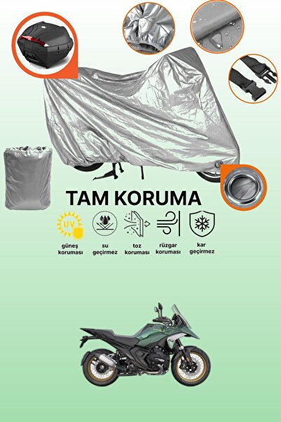 dokaca Gray Lock and Tail Bag Compatible Bmw R 1300 Gs Compatible Motorcycle ...