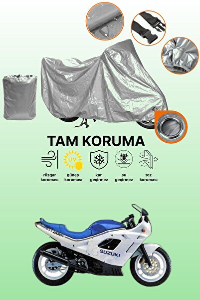 dokaca غطاء محرك متوافق مع سوزوكي GSX 600 F، غطاء واقي من ماركة Gray Lock