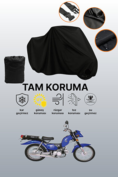 dokaca غطاء محرك متوافق مع Black Kanuni Zebra 90، غطاء واقي، غطاء دراجة نارية