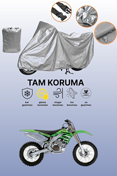 dokaca Grey Tail Bag and Lock Incompatible Kawasaki Kx 450F Compatible Motorc...