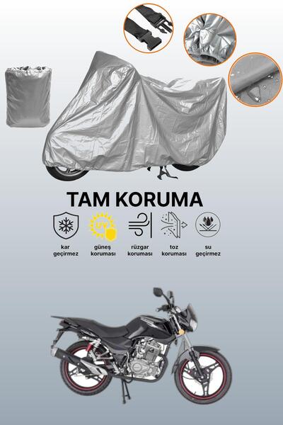 dokaca Gray Mondial 150 Mh Drift Compatible Motorcycle Tarpaulin, Protective ...