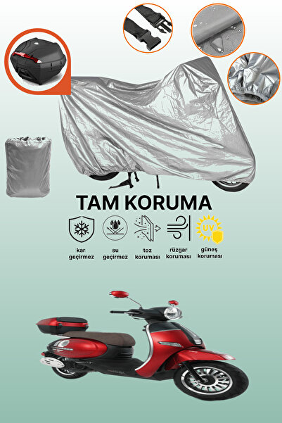 dokaca حقيبة خلفية رمادية متوافقة مع قماش المحرك المتوافق مع كوبا بريليانت 50 بلس، غطاء واقي