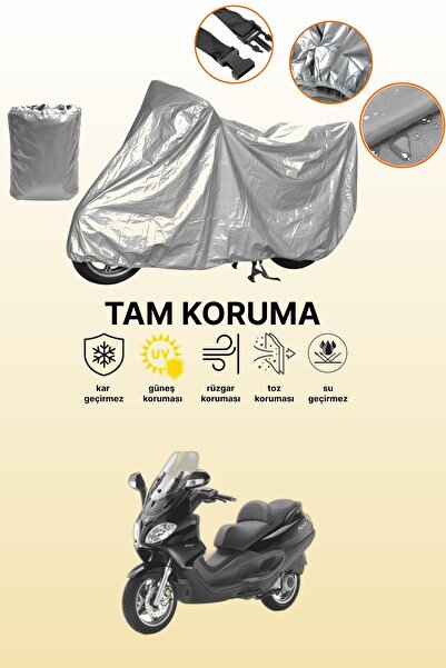dokaca Gray Rear Bag and Lock Incompatible Piaggio X9 200 Compatible Motorcyc...