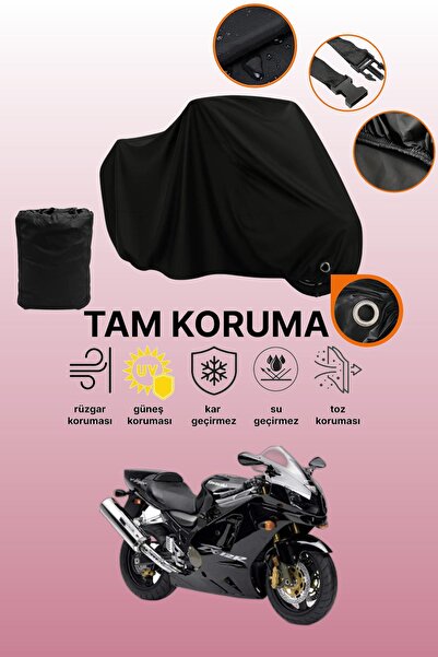 dokaca غطاء دراجة نارية متوافق مع Kawasaki ZX-12 R من Black Lock، غطاء واقي