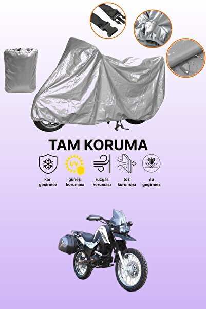 dokaca Gray Rks Winner 200 Compatible Motorcycle Cover, Protective Cover, Mot...