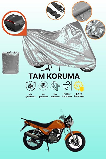 dokaca Mondial 150 Mc Compatible Motor Tarpaulin Compatible with Grey Rear Case