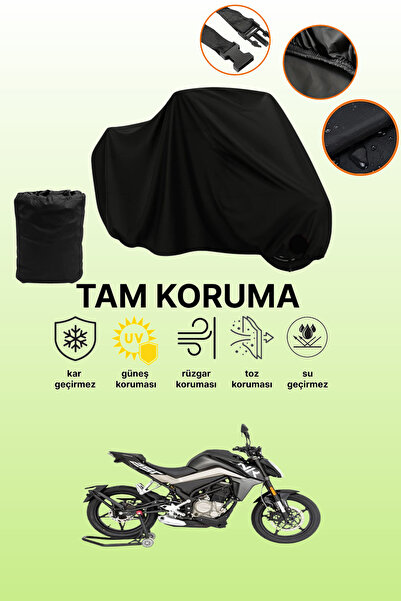 dokaca غطاء محرك أسود متوافق مع CFmoto 250NK، غطاء واقي، غطاء للدراجات النارية