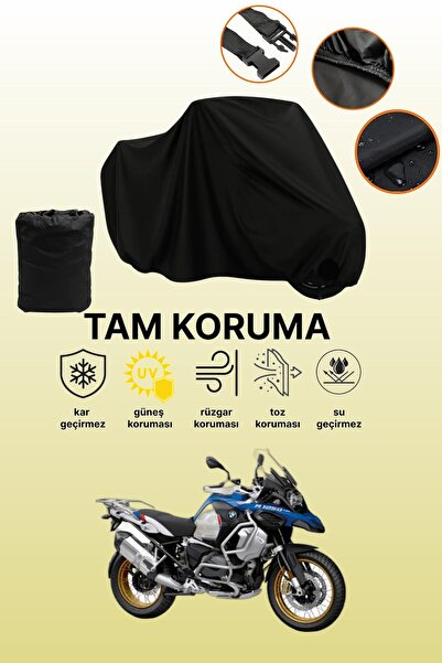 dokaca Black Bmw R 1250 Gs Adventure Compatible Motorcycle Cover, Protective ...