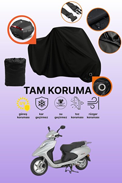 dokaca غطاء دراجة نارية متوافق مع Mondial Ritmica 100، غطاء واقي متوافق مع حق...