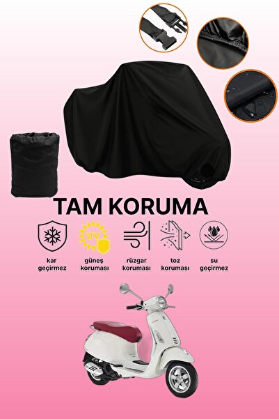 dokaca غطاء محرك أسود متوافق مع فيسبا بريمافيرا 50 تورينج، غطاء واقي، غطاء لل...