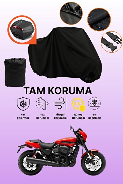 dokaca حقيبة خلفية سوداء متوافقة مع قماش الدراجة النارية المتوافق مع هارلي دي...