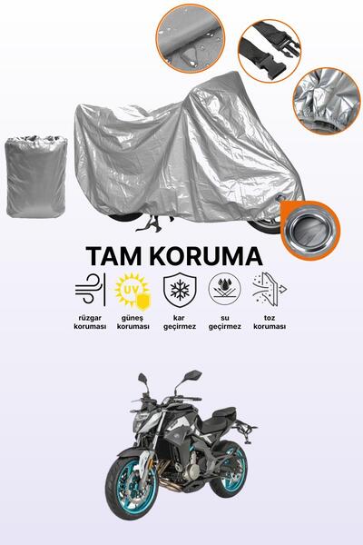 dokaca غطاء محرك متوافق مع CFmoto 650MT، غطاء واقي متوافق مع اللون الرمادي