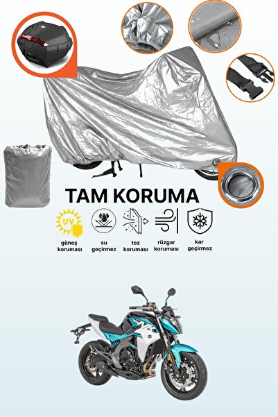 dokaca غطاء دراجة نارية متوافق مع CFmoto 400NK، غطاء حماية متوافق مع دراجة نا...
