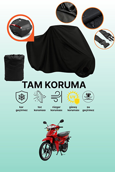 dokaca Black Rear Bag Compatible Mondial 100 Sfc Automatic X Compatible Motor...