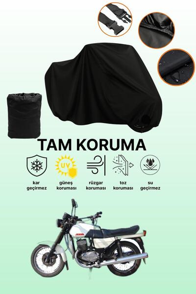 dokaca غطاء محرك متوافق مع دراجة جاوا 350 توين سبورت، غطاء واقي، غطاء للدراجات النارية