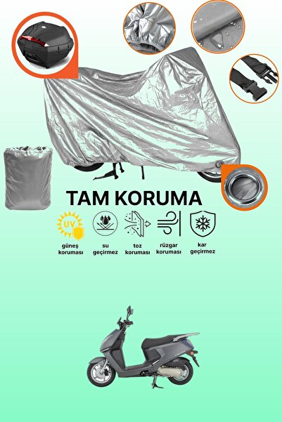 dokaca Gray Lock and Tail Bag Compatible Mondial 125 Lavinia Pro Compatible M...