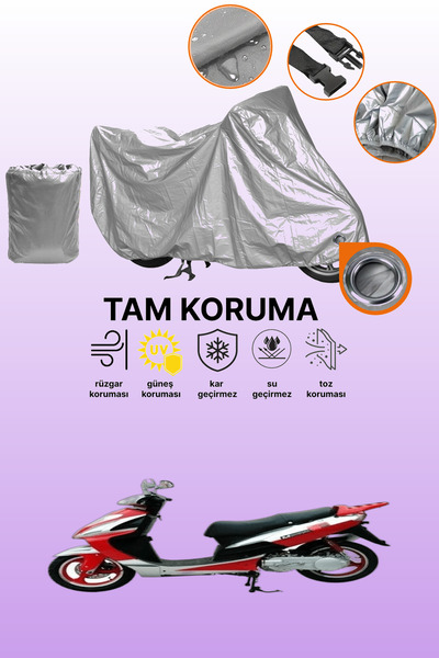 dokaca Mondial 150 Hs Compatible Engine Tarpaulin Compatible with Gray Lock