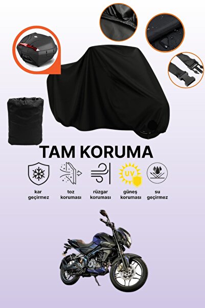 dokaca قماش دراجة نارية متوافق مع Bajaj Pulsar NS 160 متوافق مع حقيبة الخلفية...